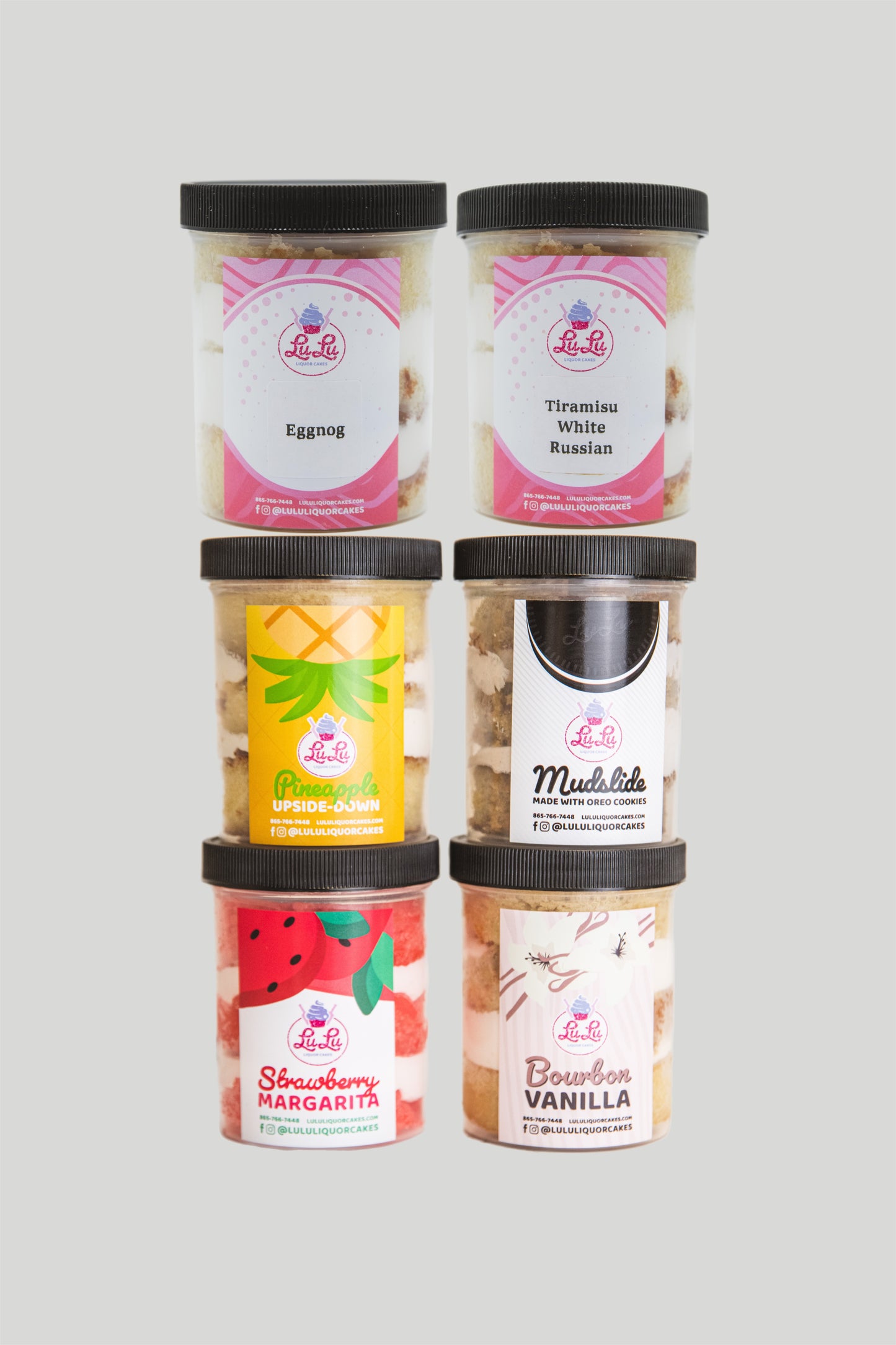 Special Edition Liquor Cake Jars Sampler Pack