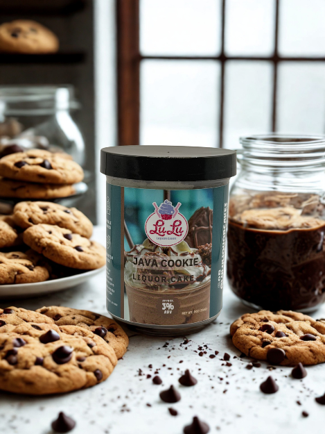 Java Cookie Liquor Cake Jar
