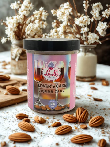Lover's Cake Liquor Cake Jar