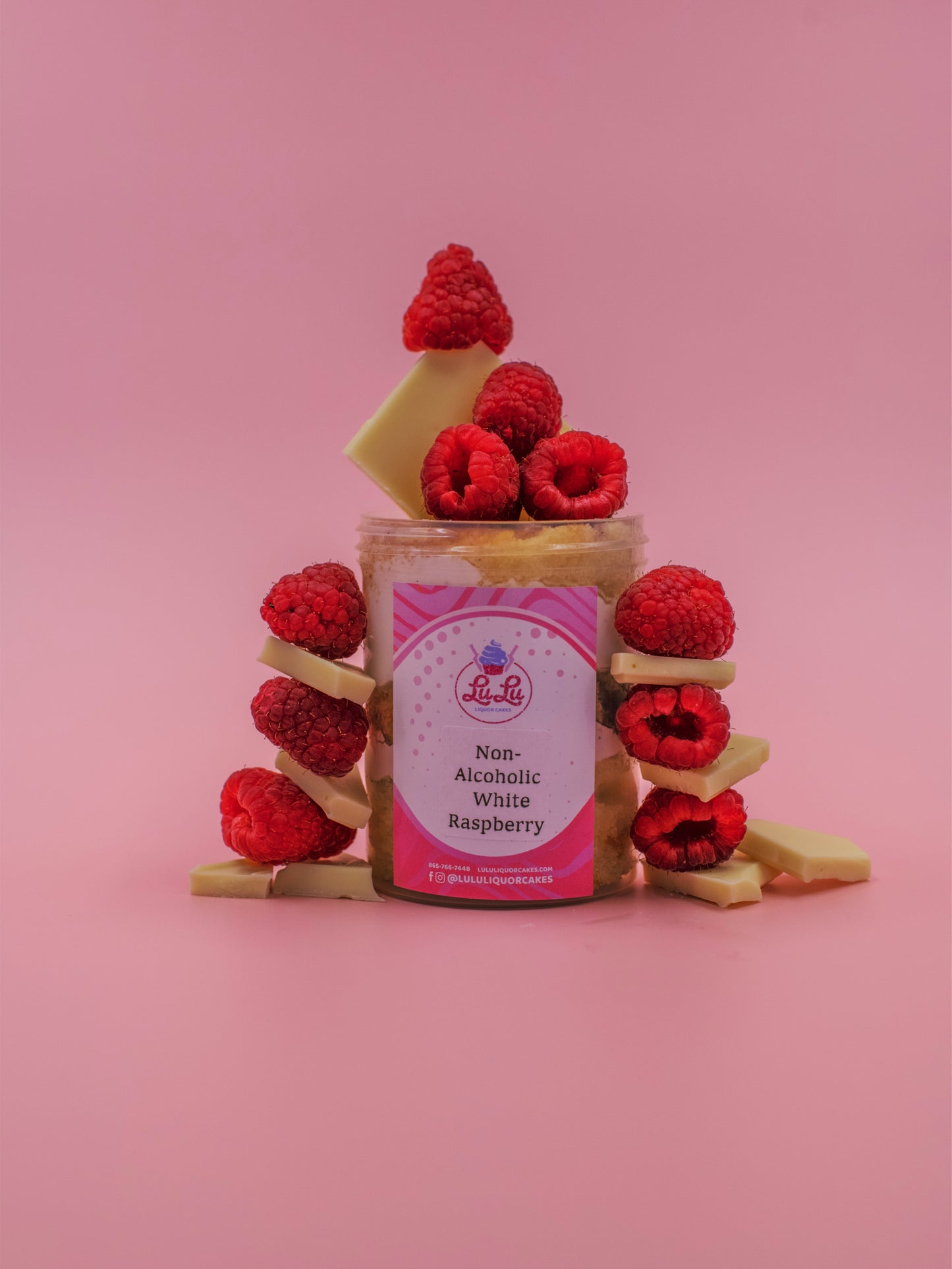 Non-Alcoholic White Chocolate Raspberry