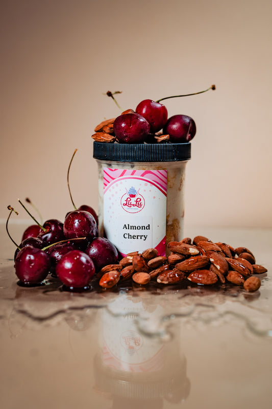 Almond Cherry Liquor Cake Jar