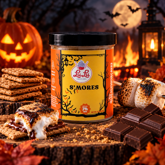 S'mores Liquor Cake Jar