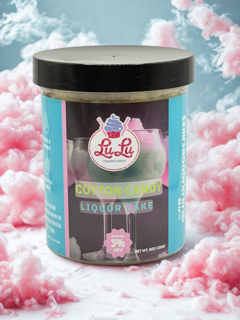 Cotton Candy Sprite Liquor Cake
