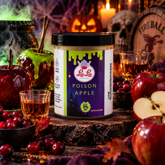 Poison Apple Liquor Cake Jar