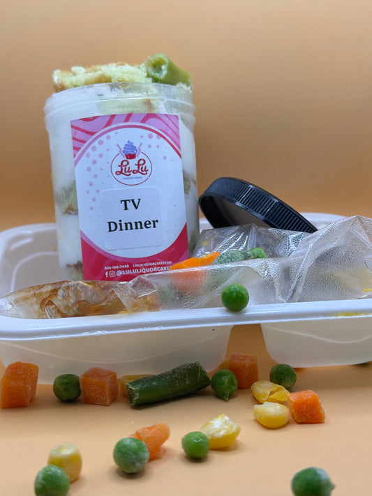 TV Dinner Cake Jar