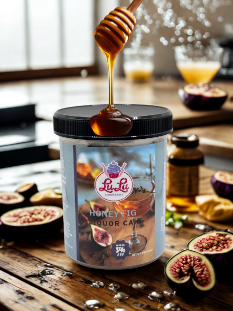 Honey Fig Liquor Cake Jar