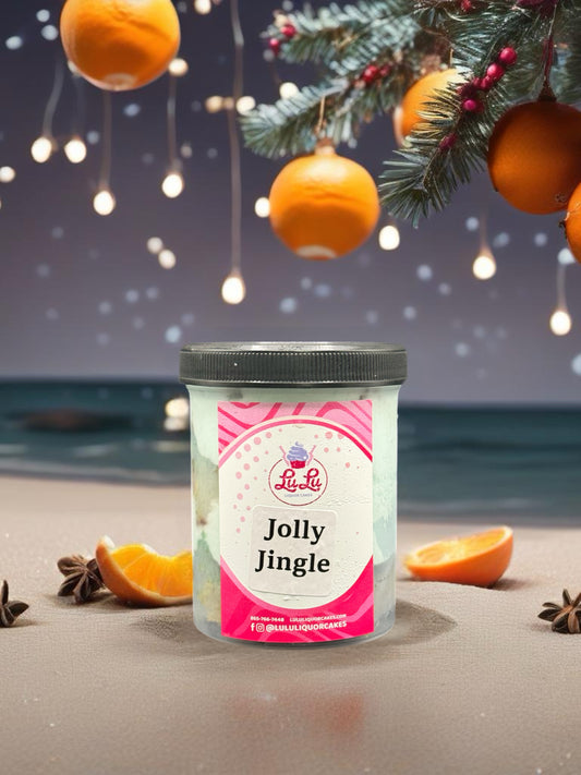 Jolly Jingle Liquor Cake Jar