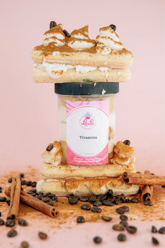 Tiramisu Liquor Cake Jar