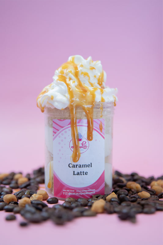 Caramel Latte Liquor Cake Jar - PRE ORDER