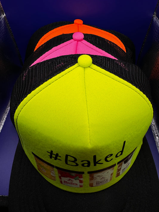 #Baked Trucker Hat