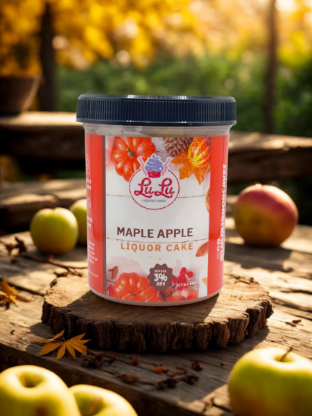 Maple Apple Liquor Cake Jar