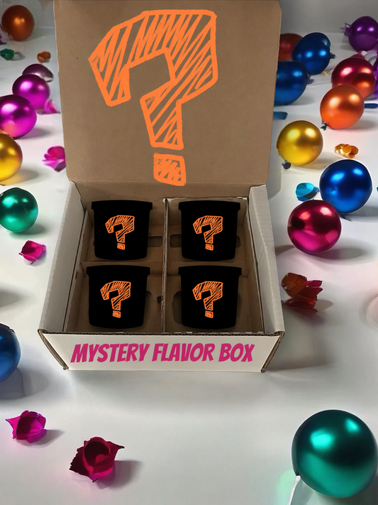 Mystery BOX of FOUR Liquor Cake Jars