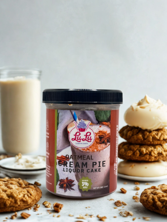 Oatmeal Cream Pie Liquor Cake Jar