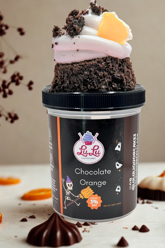 Chocolate Orange Liquor Cake Jar