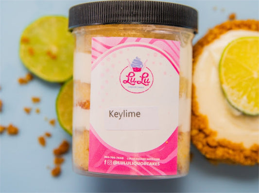 Key Lime Liquor Cake Jar