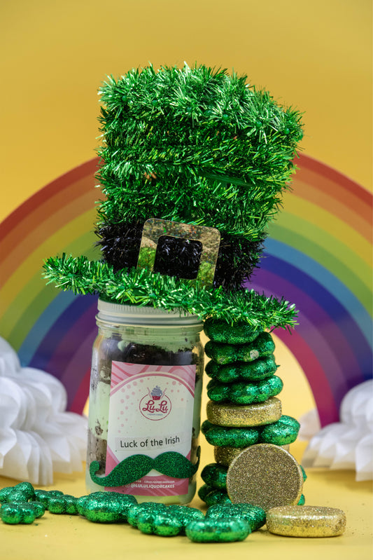 Luck of the Irish Liquor Cake Jar